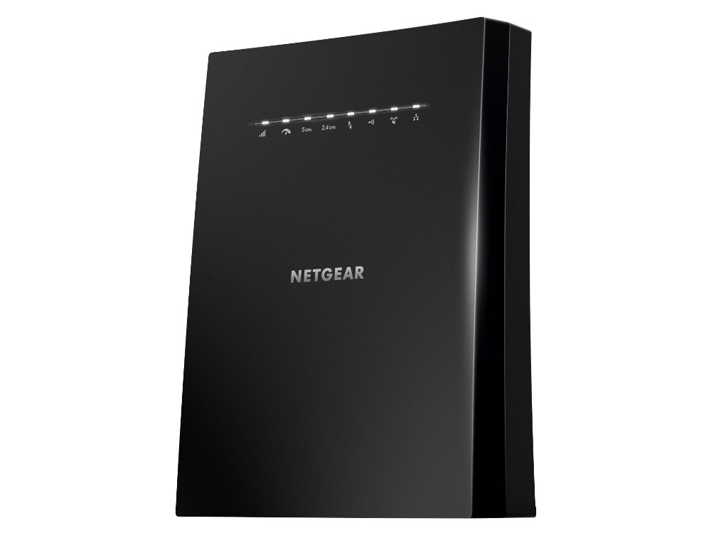 

Ретранслятор NetGear EX8000-100EUS 802.11aс 3000Mbps 5 ГГц 2.4 ГГц 4xLAN чёрный