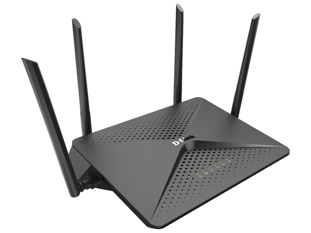 Маршрутизатор D-Link DIR-882/RU/R1A Беспроводной двухдиапазонный гигабитный маршрутизатор AC2600 с поддержкой технологии MU-MIMO, 2 USB-портами и под
