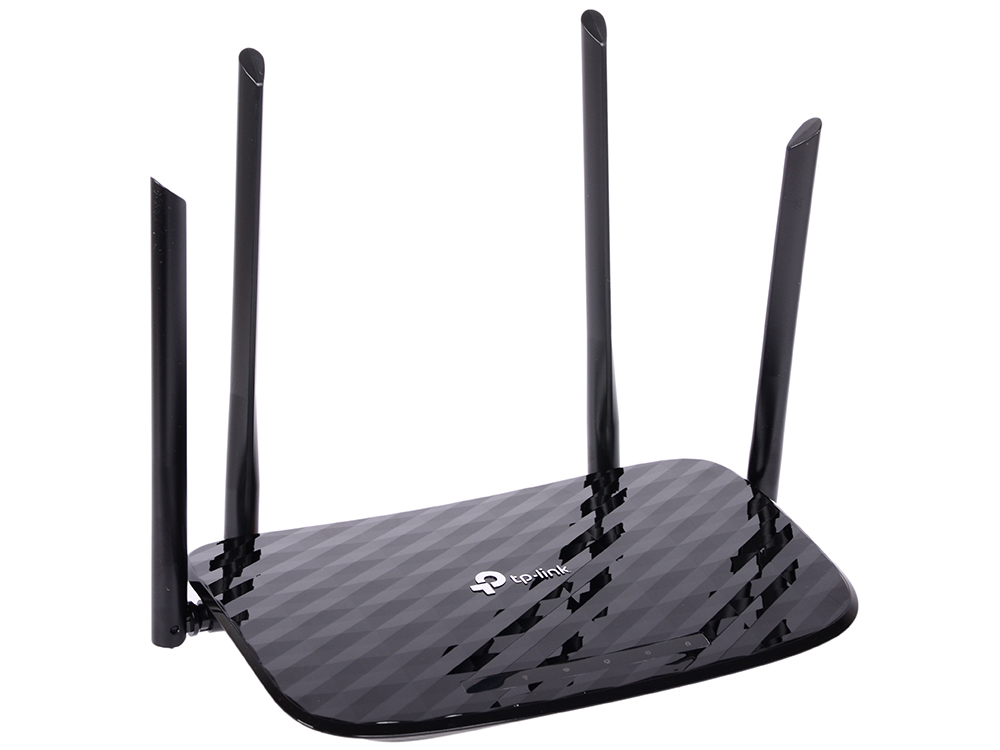 Wi-Fi роутер TP-LINK Archer C6 802.11acbgn, 1200Mbps, 2.4/5GHz, 1xWAN, 4xLAN