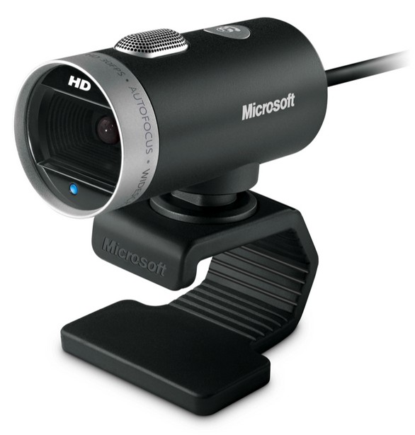 Веб-камера Microsoft LifeCam Cinema HD 1.3Мп, 1280x720, 74 градуса, микрофон, USB, H5D-00015