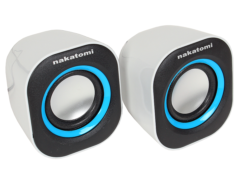 Колонки Nakatomi BC-05UP Black-white 6W RMS-2.0, USB