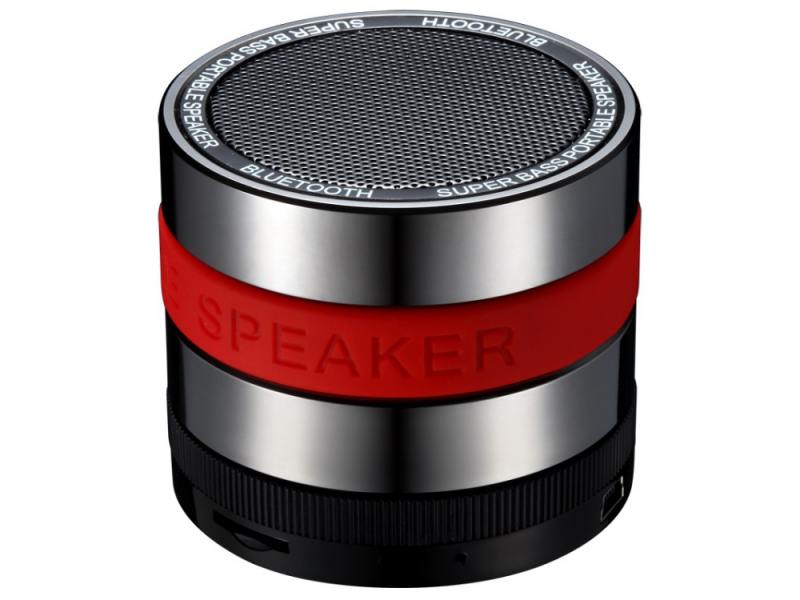 

Портативная колонка SUPRA BTS-527 Silver 3Вт, FM, Bluetooth, microSD, батарея, USB