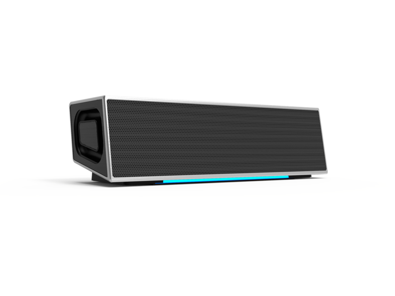 

Портативная колонка GZ Electronics LoftSound GZ-11, Silver (20 Вт, 60 - 18 000 Гц, Bluetooth, mini Jack, батарея)