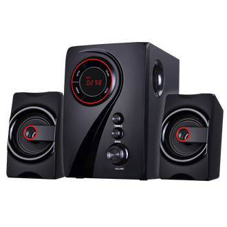 

Колонки Ginzzu GM-406 Black 40 Вт, 40 — 20 000 Гц, пульт ДУ, FM, microSD, mini Jack, MDF, USB, 220V