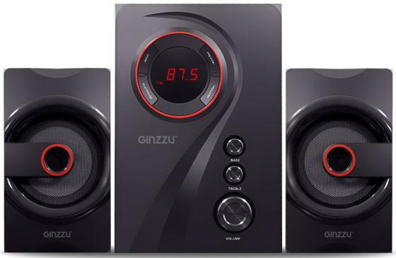 

Ginzzu GM-406 2.1 с Bluetooth, выходная мощность 20Вт + 2х10Вт, аудиоплеер USB-flash, SD-card, FM-ра