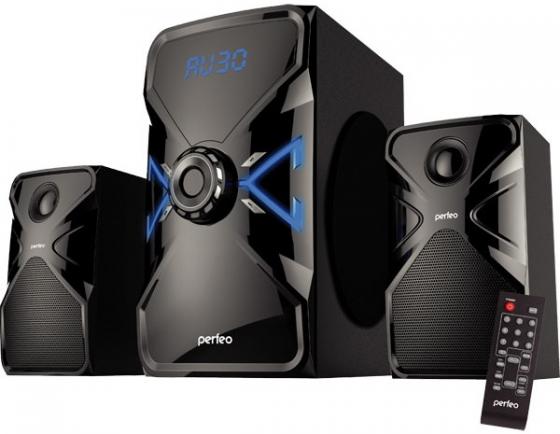 

Колонки Perfeo X-TECH PF-167С-BL 2x12 + 15Вт черный