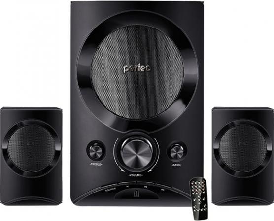

Акустическая система 2.1 Perfeo PF-3312 «MODERN» Black 2x10Вт + 15Вт / 150 - 20000Гц / FM / BT 4.0 / USB, mini-Jack (3.5 мм) / 220V