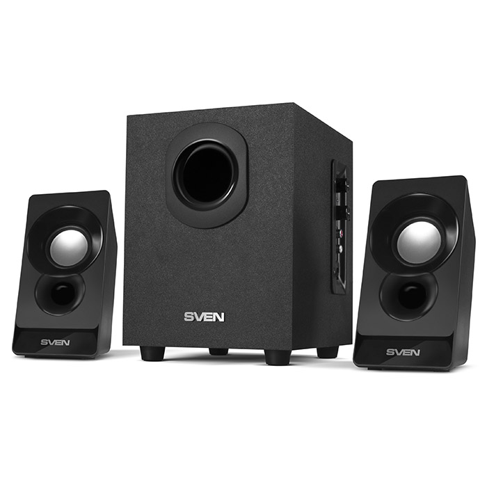 

Акустическая система 2.1 Sven MS-85 Black 5Вт + 2х2.5Вт / 50 - 20000 Гц