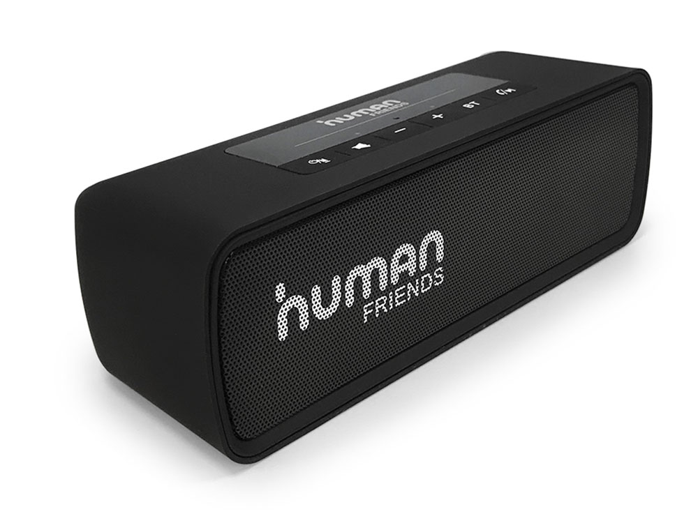

Портативная колонка CBR Human Friends Easytrack Black 130 — 20 000 Гц / FM / BT / AUX, microUSB / АКБ