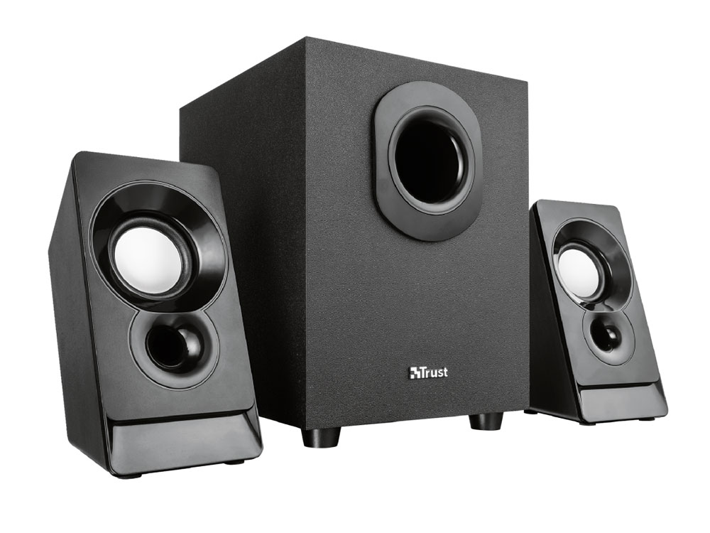 

Колонки Trust Argo 2.1 Black 18 Вт / 50 - 20000 Гц / 3.5 мм / USB