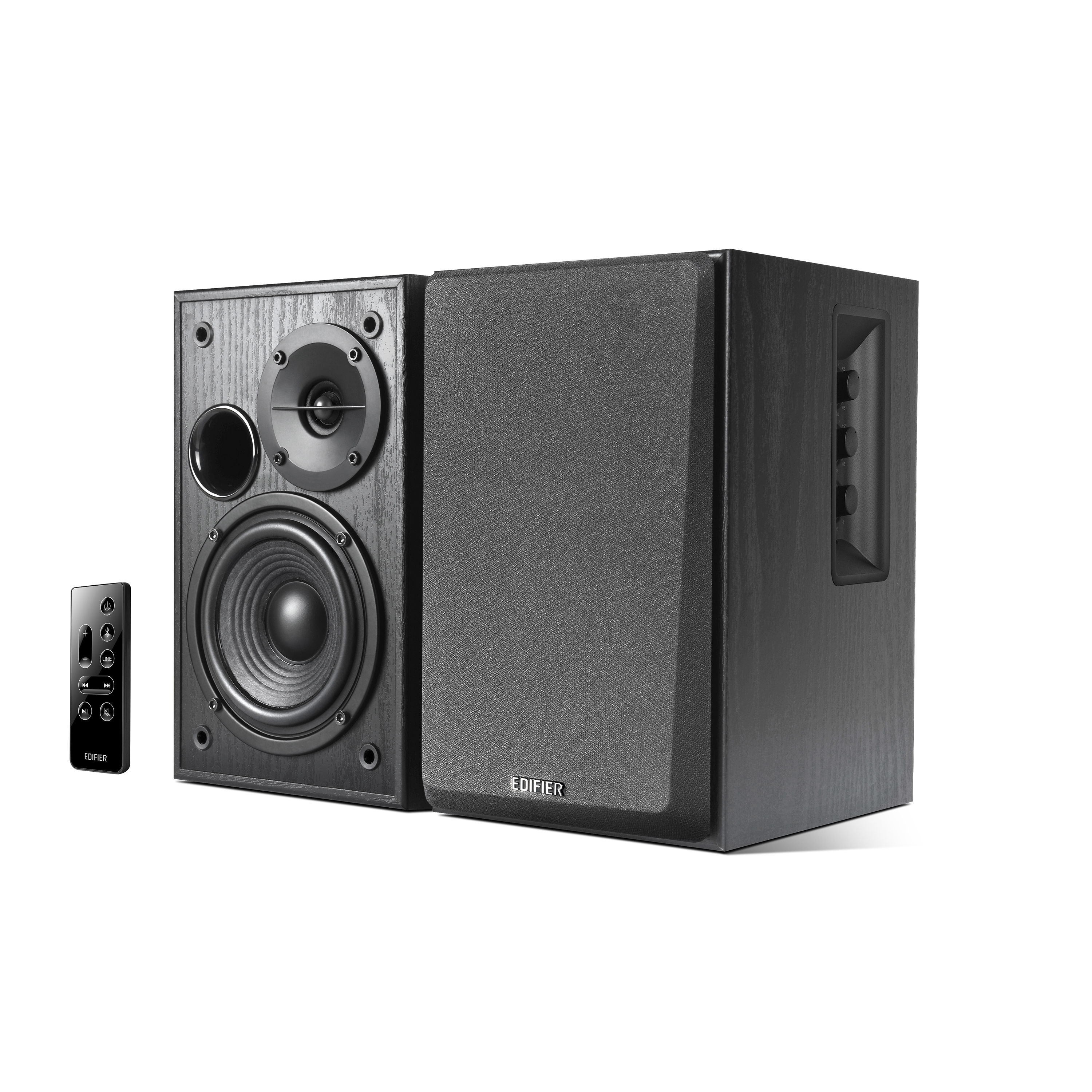 

Колонки Edifier R1580MB Black (2.0,42Вт, Пульт ДУ,дерево)