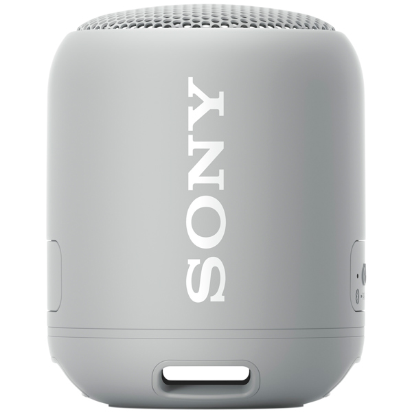 

Портативная колонка Sony SRS-XB12 Gray 1 х 10 Вт, 20–20 000 Гц, noFM, Bluetooth, MiniJack 3.5, micro USB, АКБ