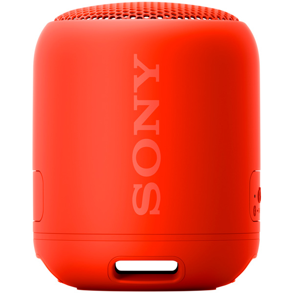 Портативная колонка Sony SRS-XB12 Red 1 х 10 Вт, 20–20 000 Гц, noFM, Bluetooth, MiniJack 3.5, micro USB, АКБ