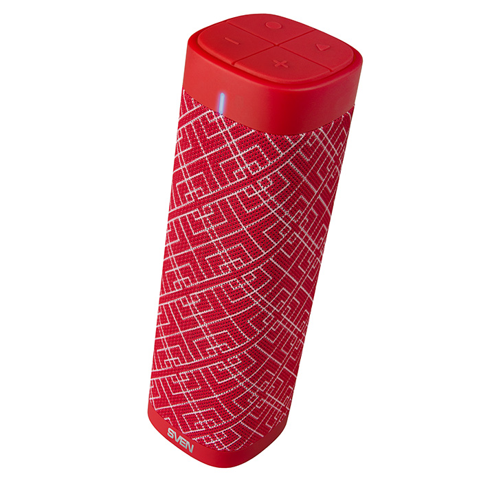 

Портативная акустика Sven PS-115 Red 2х5 Вт, 120 - 20000 Гц, FM, Bluetooth, USB, AUX, microUSB, 1800mAh