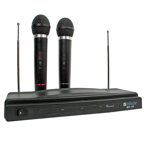 

Микрофон Defender MIC-155 2 Беспроводых микрофона