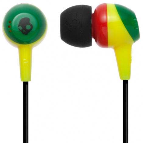 

Наушники Skullcandy JIB Rasta Проводные / Внутриканальные / Зеленый-желтый-красный / 20 Гц - 20 кГц / 100 дБ / Двухстороннее / Mini-jack / 3.5 мм
