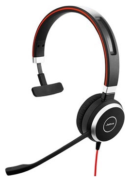 

Гарнитура JABRA EVOLVE 40 MS Mono 6393-823-109 Black Проводные / Накладные с микрофоном / Одностороннее / USB