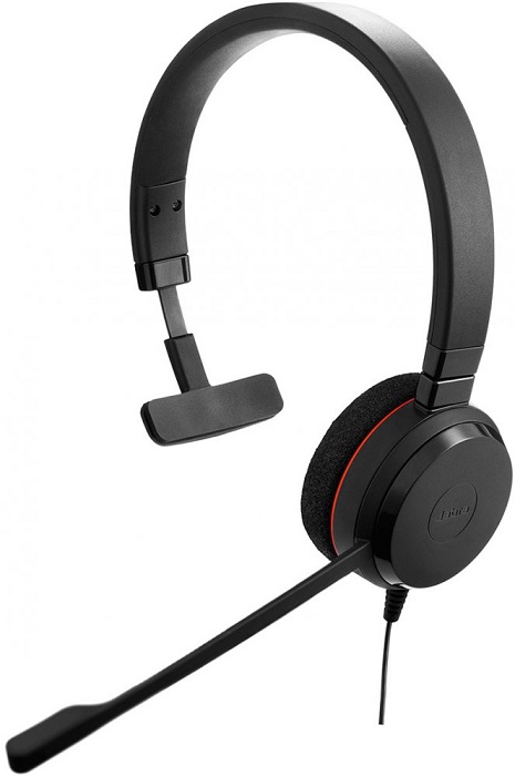 

Гарнитура JABRA EVOLVE 20 MS Mono 4993-823-109 Black Проводные с микрофоном / Одностороннее / USB