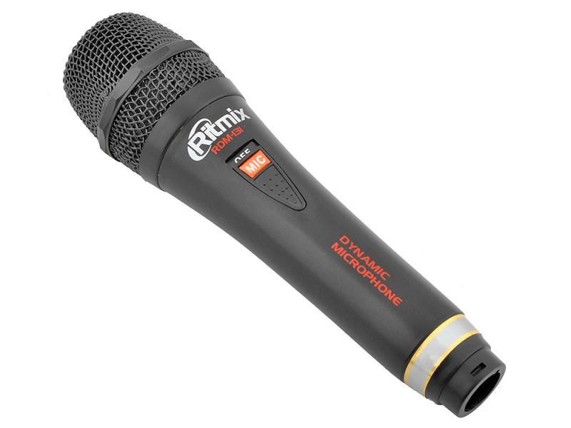 

Микрофон Ritmix RDM-131 черный 3м