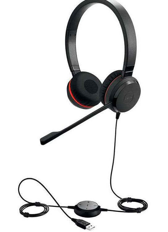 

Гарнитура (наушники) JABRA EVOLVE 20 UC Stereo Black Проводные / Накладные с микрофоном / Одностороннее / USB
