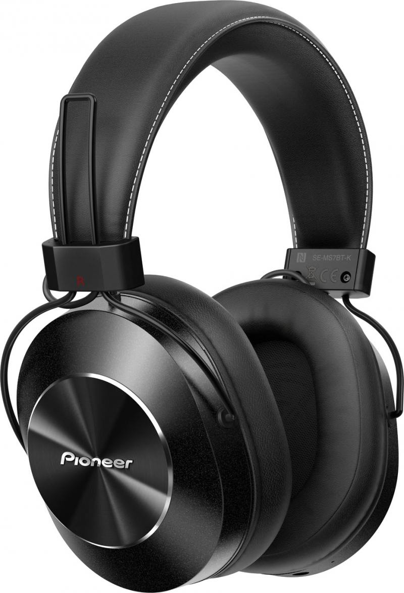 Наушники (гарнитура) Pioneer SE-MS7BT-K Black Беспроводные, проводные / Полноразмерные с микрофоном / Черный / 9 Гц - 22 кГц / 98 дБ / Одностороннее / до 12 ч / NFC, Bluetooth, Mini-jack / 3.5 мм