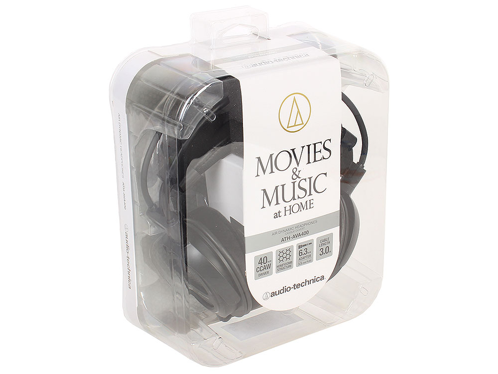 

Наушники AUDIO-TECHNICA ATH-AVA400 black