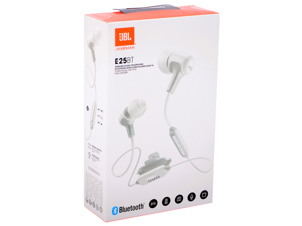 

Гарнитура JBL E25BT белый