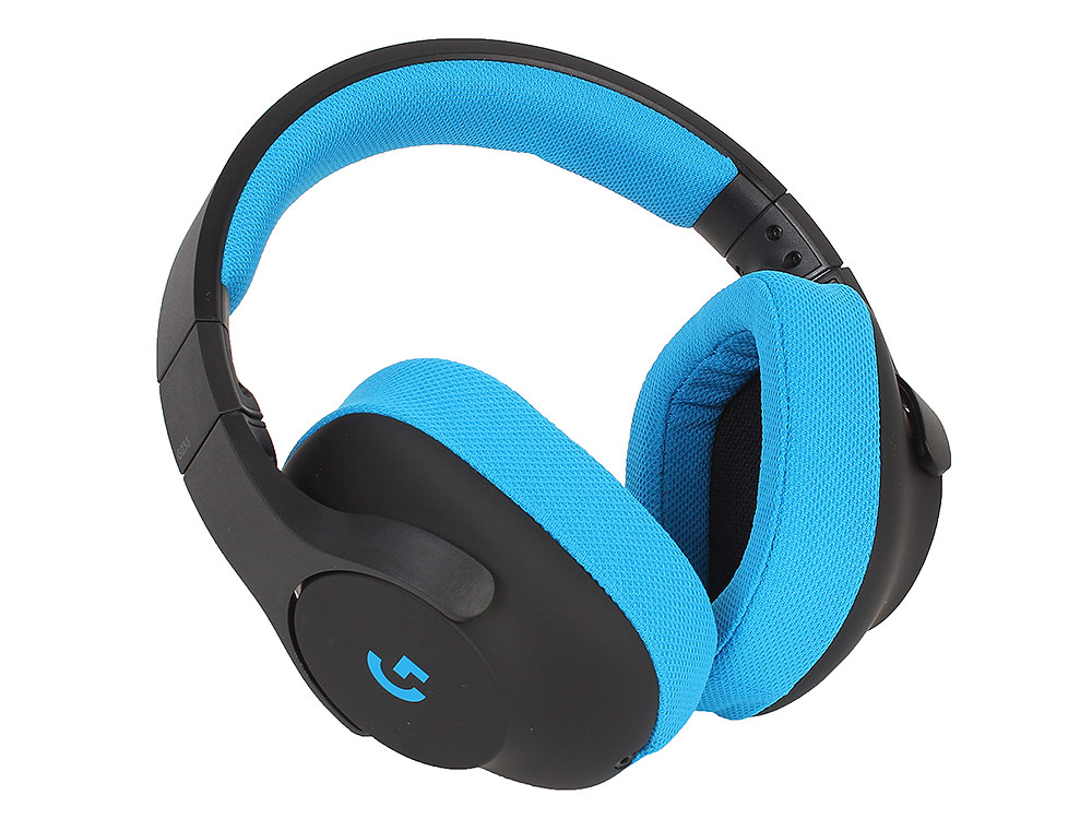 

(981-000703) Гарнитура Logitech Gaming Headset G233 Prodigy Black/Cyan