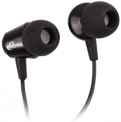 

Наушники Ritmix RH-011 Black Проводные / Внутриканальные / Черный / 20 Гц - 20 кГц / 100 дБ / Двухстороннее / Mini-jack / 3.5 мм