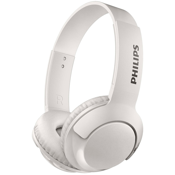 Наушники (гарнитура) Philips SHB3075WT/00 White Беспроводные / Полноразмерные с микрофоном / Белый / 9 Гц - 21 кГц / 103 дБ / до 12ч / Bluetooth беспроводные наушники bluetooth philips shb3075wt