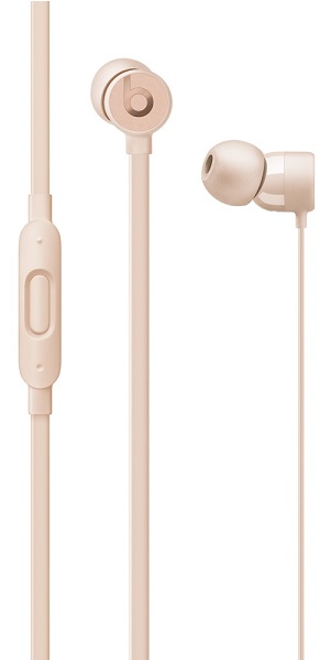 

Наушники Apple Beats urBeats3 золотистый MR2H2ZE/A Проводные / Внутриканальные с микрофоном / Золотистый / Lightning