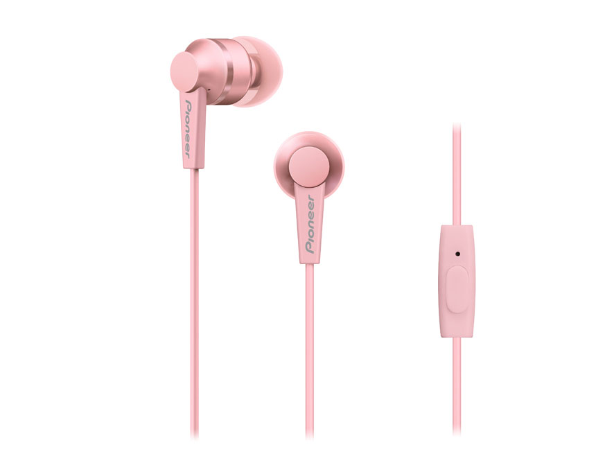 

Наушники (гарнитура) Pioneer SE-C3T-P Pink Проводные / Внутриканальные с микрофоном / Розовый / 8 Гц - 22 кГц / 100 дБ / Двухстороннее / Mini-jack / 3.5 мм