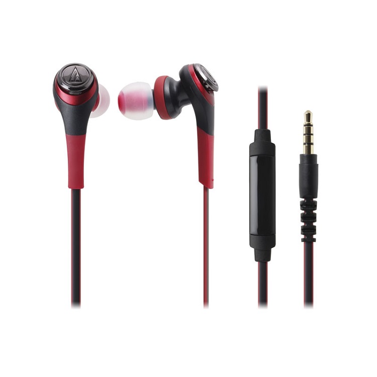 

Наушники (гарнитура) AUDIO-TECHNICA ATH-CKS550iS RD Red Проводные / Внутриканальные с микрофоном / Красный / 5 Гц - 24 кГц / 104 дБ / Mini-jack / 3.5 мм