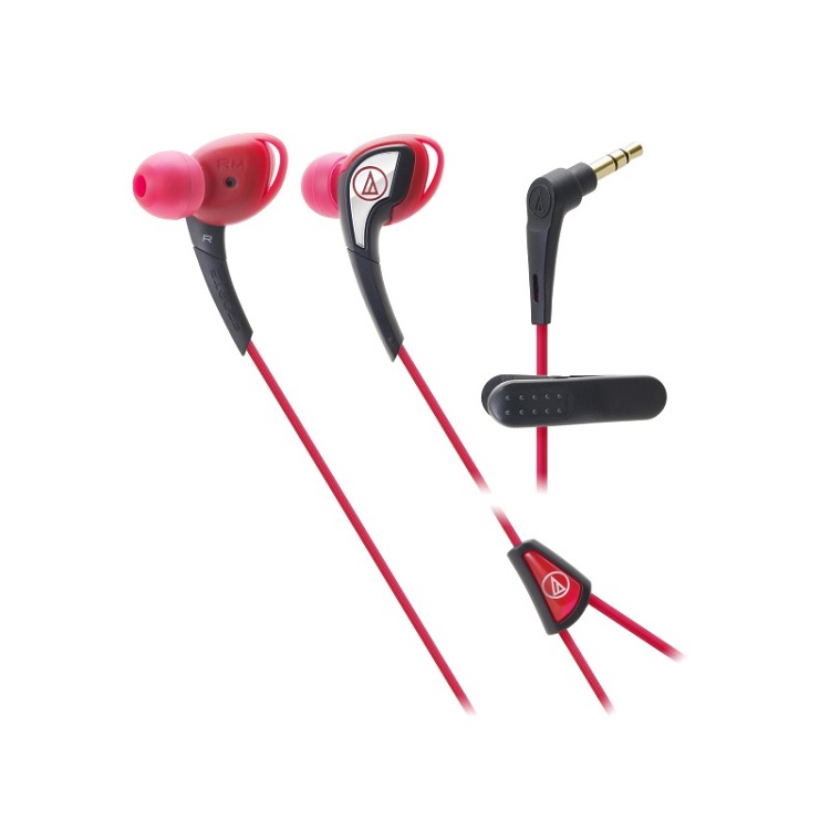 

Наушники AUDIO-TECHNICA ATH-SPORT2 RD Red Проводные / Внутриканальные / Красный / 15 Гц - 24 кГц / 100 дБ / Mini-jack / 3.5 мм