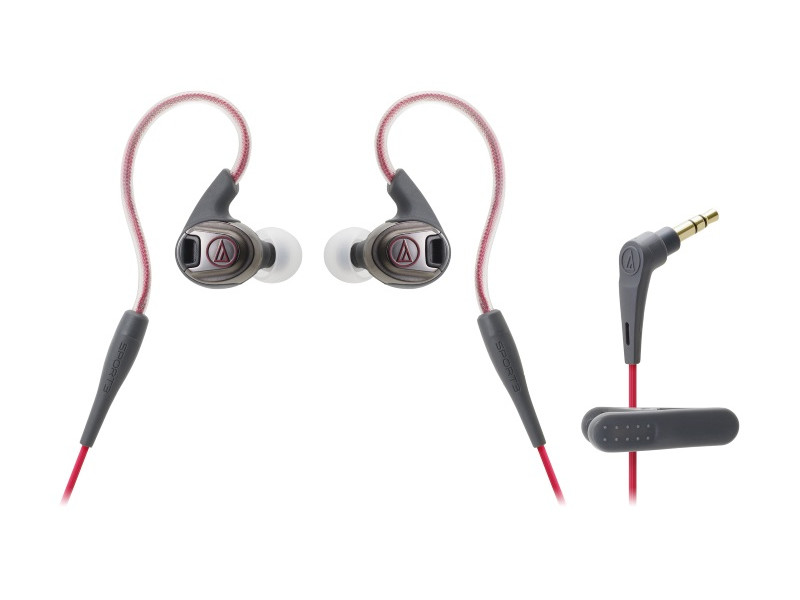 

Наушники AUDIO-TECHNICA ATH-SPORT3 BK Проводные / Внутриканальные / Красный / 10 Гц - 25 кГц / 102 дБ / Mini-jack / 3.5 мм