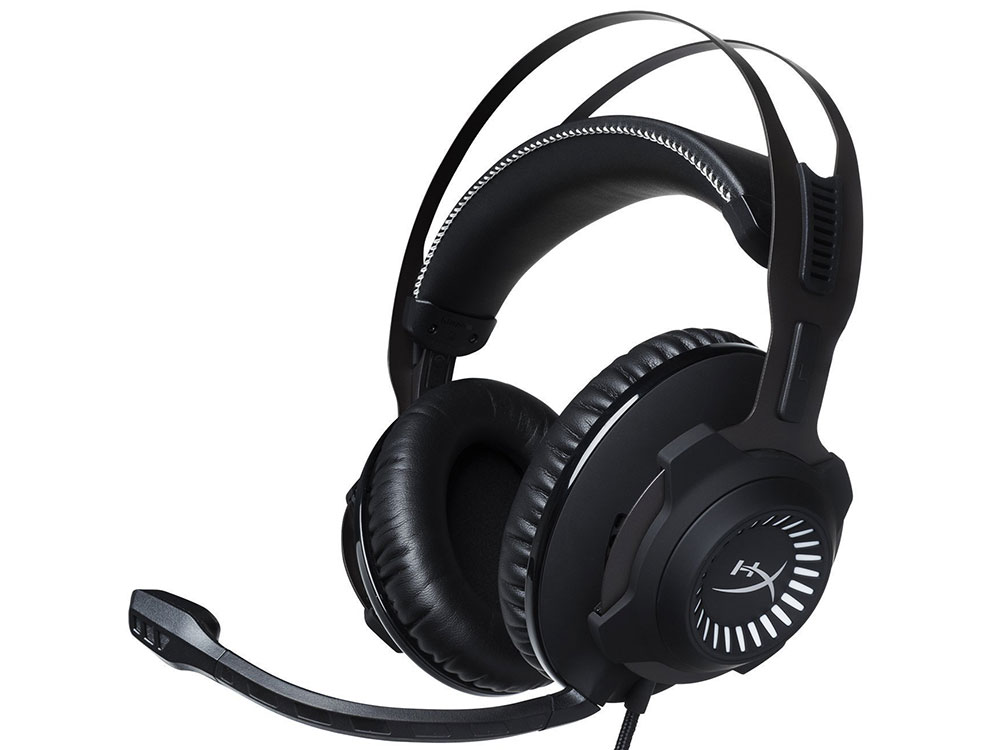 

Наушники (гарнитура) HyperX Cloud Revolver S Headset (HX-HSCRS-GM/EM) Проводные / Полноразмерные с микрофоном / Черный / 12 Гц - 28 кГц / 100.5 дБ / Одностороннее / Mini-jack /