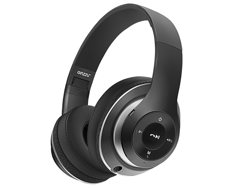 

Bluetooth гарнитура Ginzzu GM-451BT Black Беспроводные / Полноразмерные с микрофоном / 20 - 20 000 Гц / 110 дБ / Одностороннее / BlueTooth / miniJack 3.5 мм
