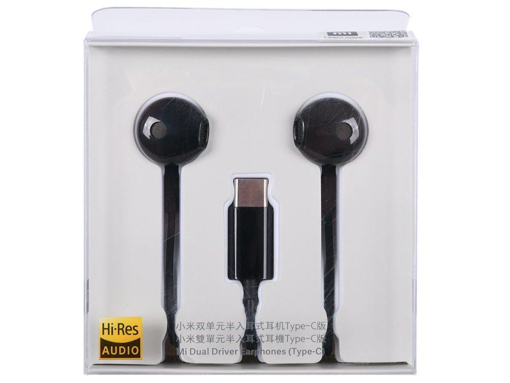 

Гарнитура Xiaomi Mi Dual Driver Earphones White Проводные / Вкладыши с микрофоном / 20 - 40 000 Гц / 113 дБ / Двустороннее / USB Type-C