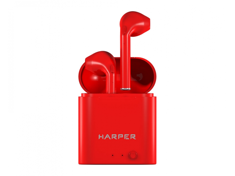 

Гарнитура HARPER HB-508 Red Беспроводные / Вкладыши с микрофоном / 20 — 20 000 Гц / BlueTooth / microUSB