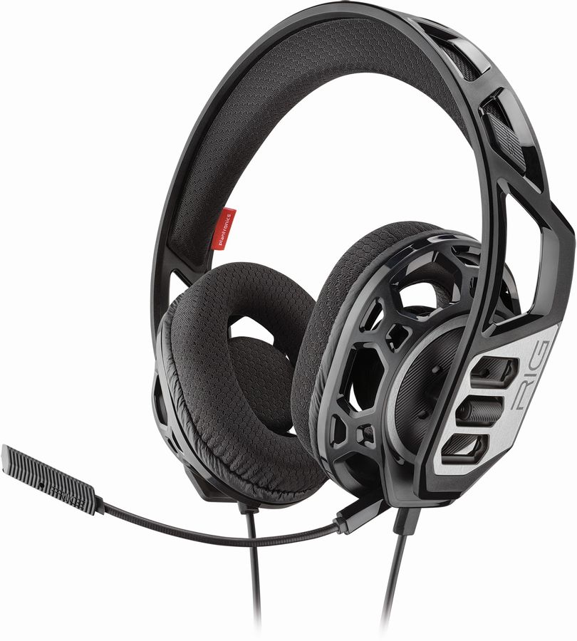 

Гарнитура PLANTRONICS RIG 300 HC black(игровая ,полноразмерная,рег .громкости,jack 3.5mm,1.5m), Черный