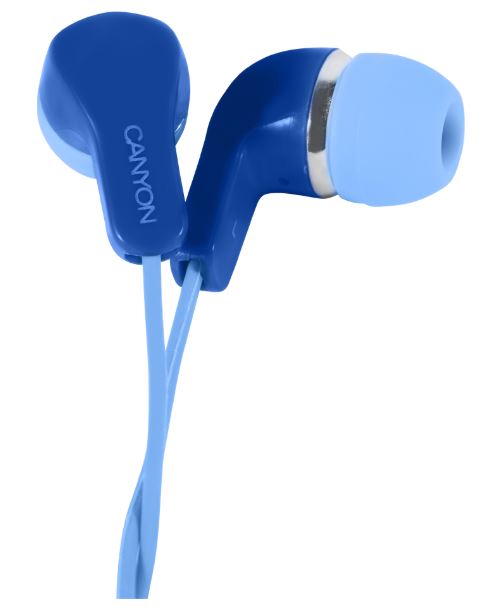 

Наушники (гарнитура) Canyon CNS-CEPM02BL Blue Проводные / Внутриканальные с микрофоном / 20 - 20000 Гц / 100 дБ / Двустороннее / miniJack 3.5 мм