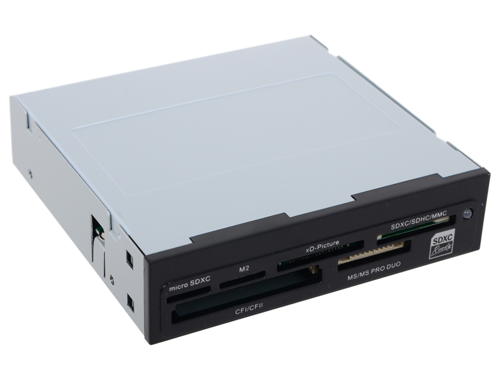 

Картридер Ginzzu GR-126B internal 3.5"