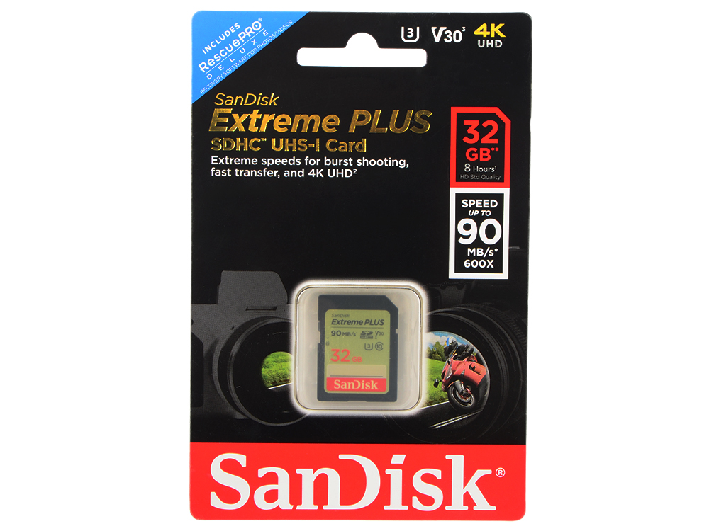 

Карта памяти Micro SDHC 32Gb Class 10 Sandisk SDSDXWF-032G-GNCIN