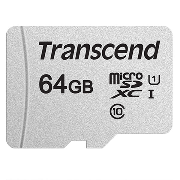 

Карта памяти microSDXC 64Gb Class10 Transcend TS64GUSD300S-A + adapter