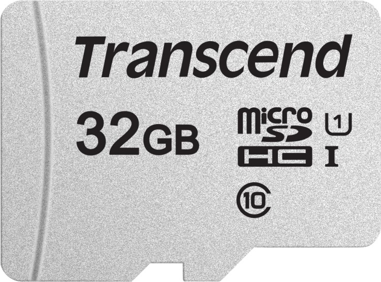 

Карта памяти microSDHC 32Gb Class10 Transcend 300S UHS-I Class U1TS32GUSD300S без адаптера