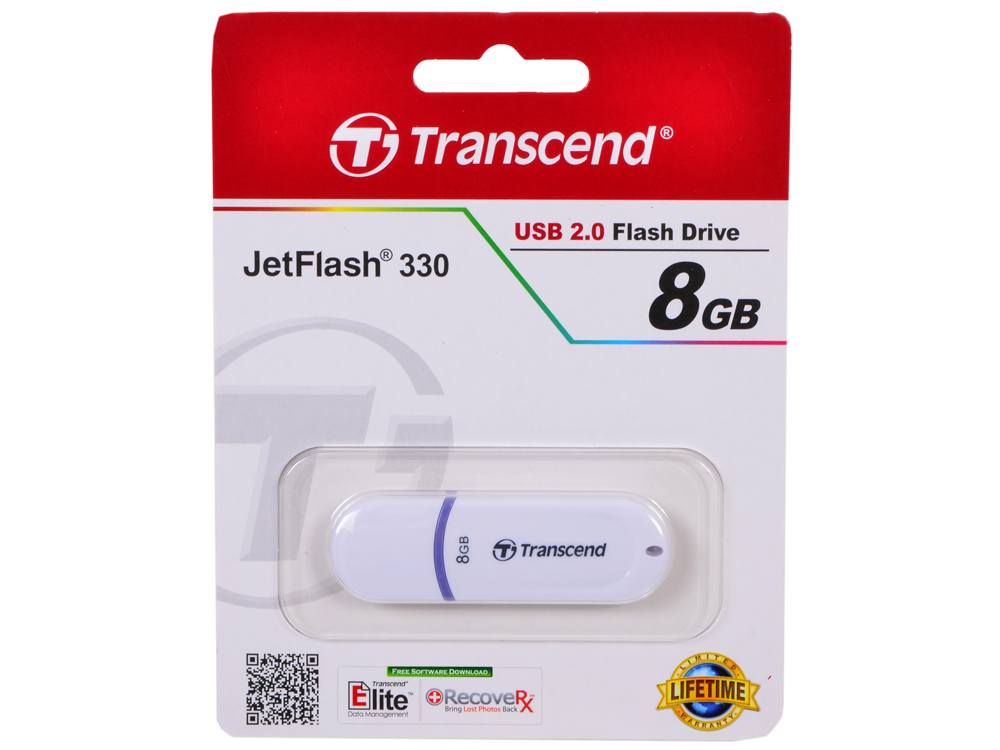 

USB флешка Transcend 330 8GB (TS8GJF330)