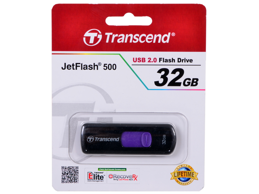 

USB флешка Transcend 500 32GB (TS32GJF500)