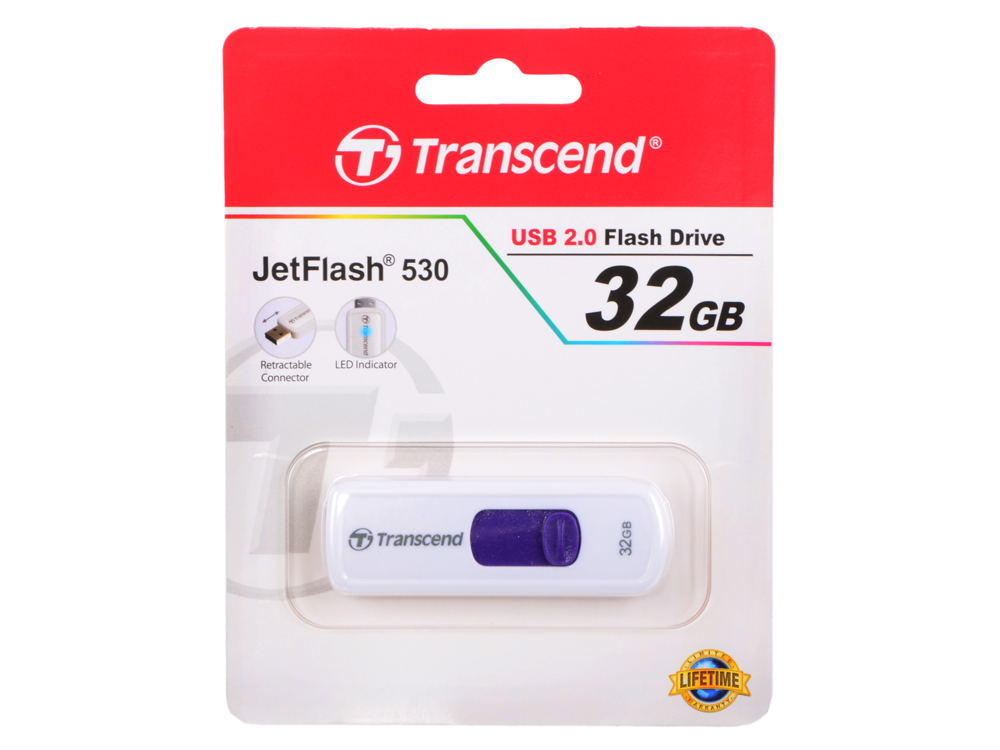 

USB флешка Transcend 530 32GB (TS32GJF530)