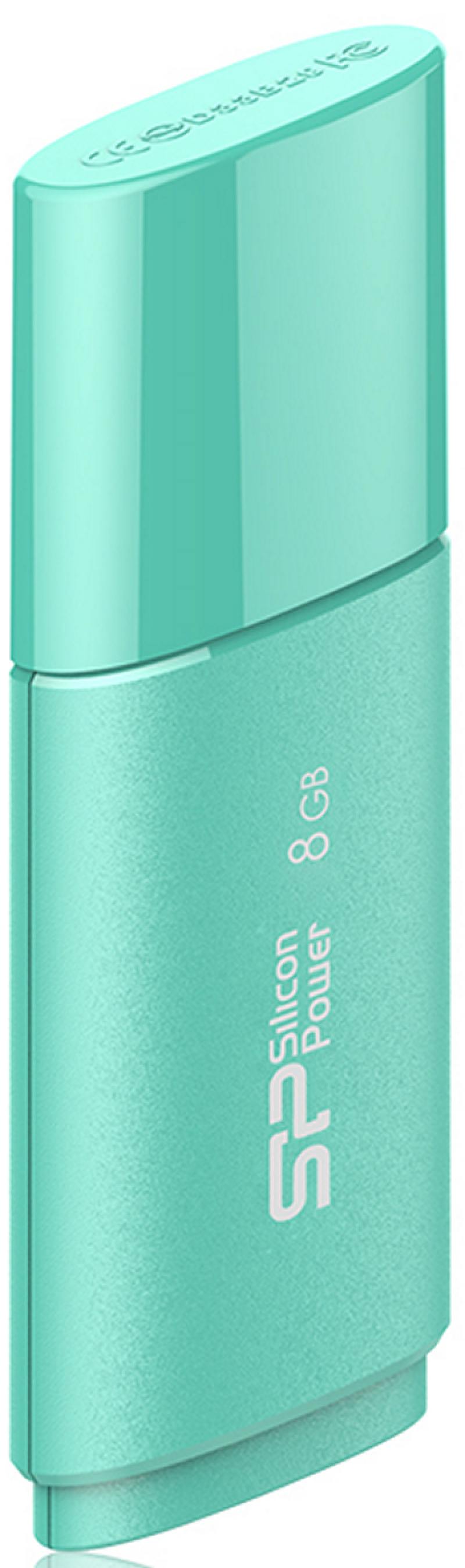 

USB флешка Silicon Power Ultima U06 8Gb Blue (SP008GBUF2U06V1B) USB 2.0 / 15 Мб/с / 5 Мб/с