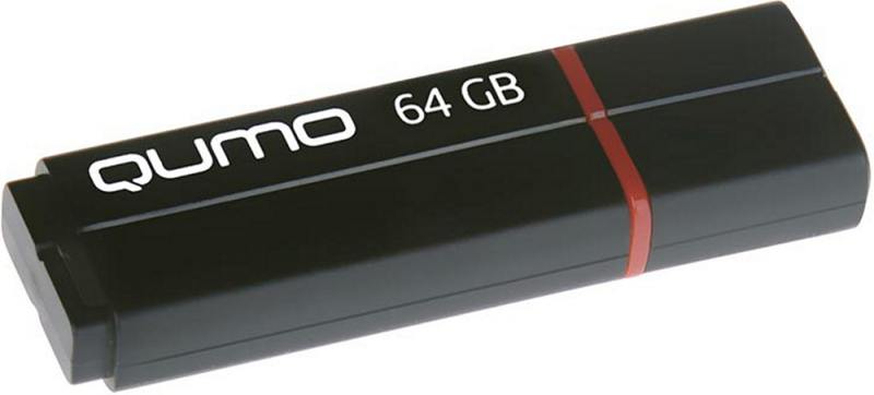 

USB флешка QUMO Speedster 64Gb Black (QM64GUD3-SP-black) USB 3.0 / 90 Мб/с / 20 Мб/с